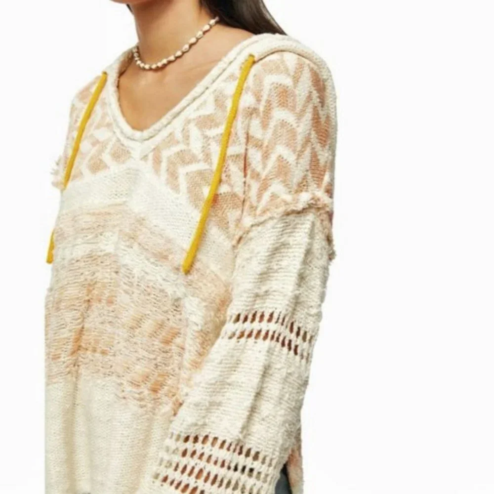 Free People Coastline Hoodie Small NWT - Picture 4 of 7
